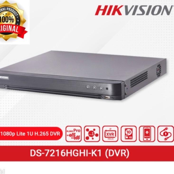 Subsidi--DVR 16 CH HIKVISION CHANNEL DS 7216 HGHI F1 N CLOUD 7200 SERIES TURBO HD 1080P GARANSI RESM