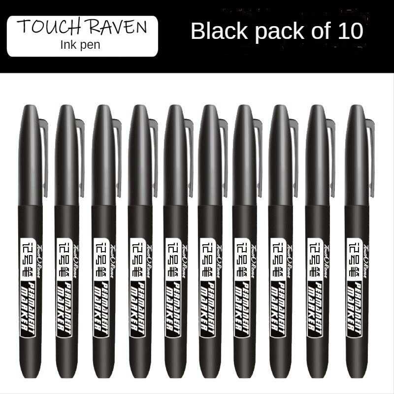 

Spidol Permanent Marker Waterproof Ink 10 PCS