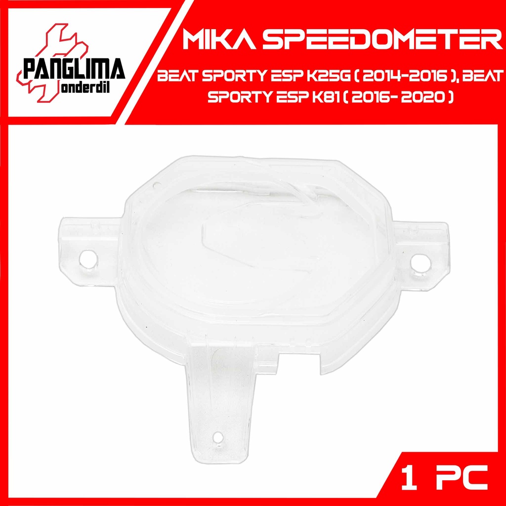 Mika Speedometer Beat FI Esp-Street K81 2016-Sporty eSP K81-K25G 2014 Sampai 2020 Kaca Kilometer-Spidoemter-Speedo-Spido-Kilo Meter Merk WIN