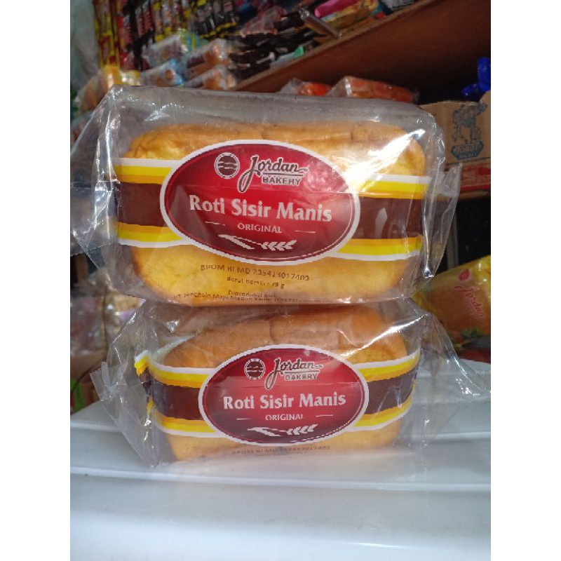 Per 5 Pack Jordan Bakery Roti Sisir Manis Jordan