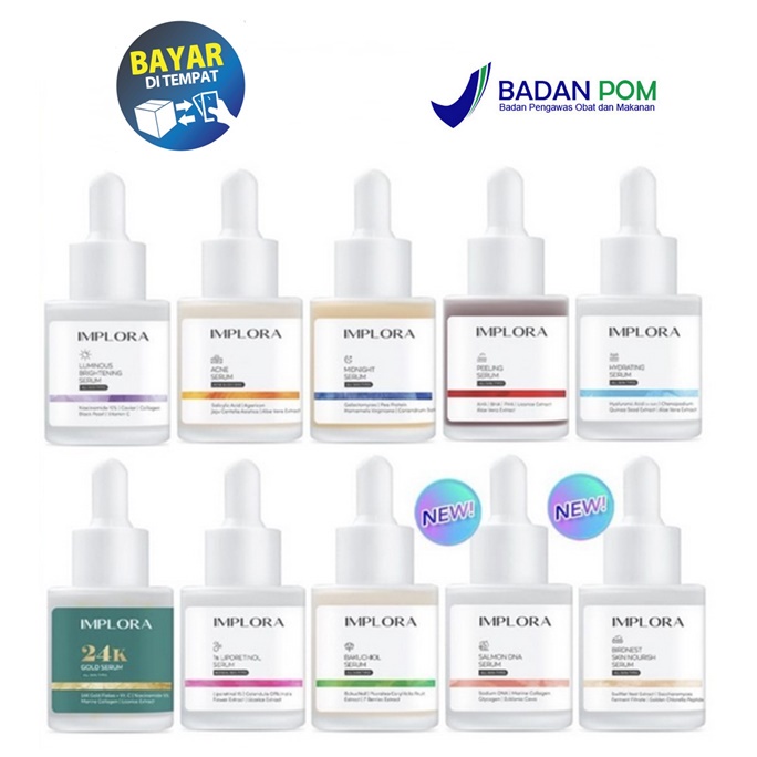 Implora Serum Serum Wajah ORIGINAL BPOM