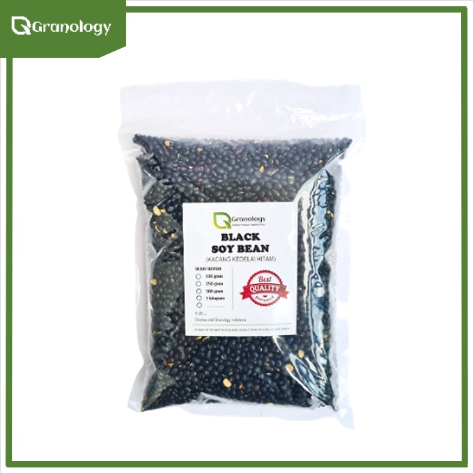 Kacang Kedelai Hitam / Black Soy Bean (1 kilogram) by Granology