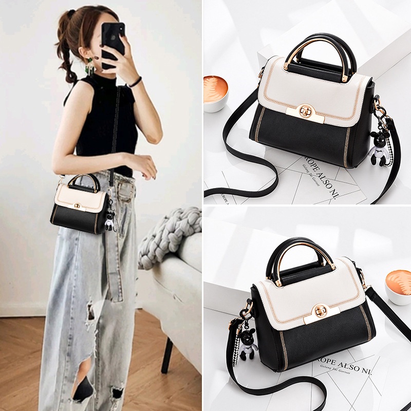 tas wanita import premium quality tas selempang wanita sling bag hbs10 shoulder bag