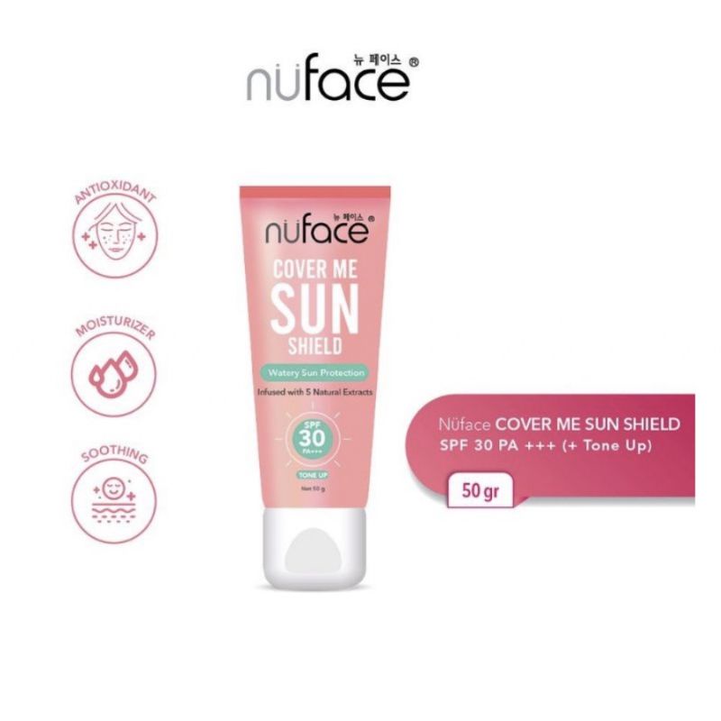 Nuface Cover Me Sun Shield Series