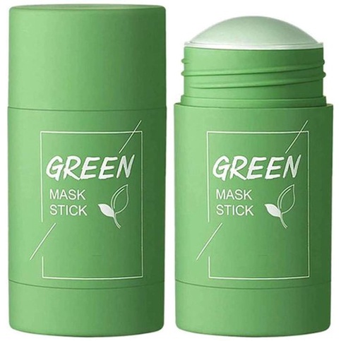 Green Tea Stick Mask Oil Control Cleansing / masker wajah angkat sel kulit pori-pori