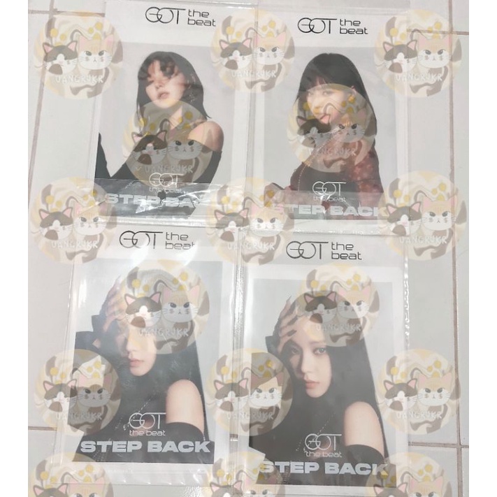 [READY STOCK] MD HOLOGRAM POSTCARD KARINA WINTER SEULGI STEP BACK GOT THE BEAT