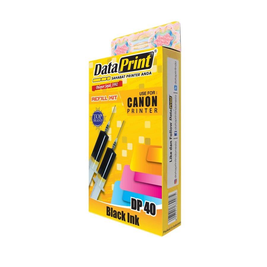 DataPrint DP 40 Tinta Refill For Canon - Hitam