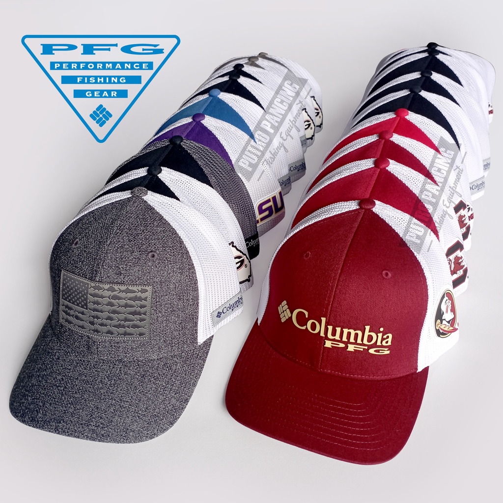 Topi Trucker Hat Columbia PFG Original
