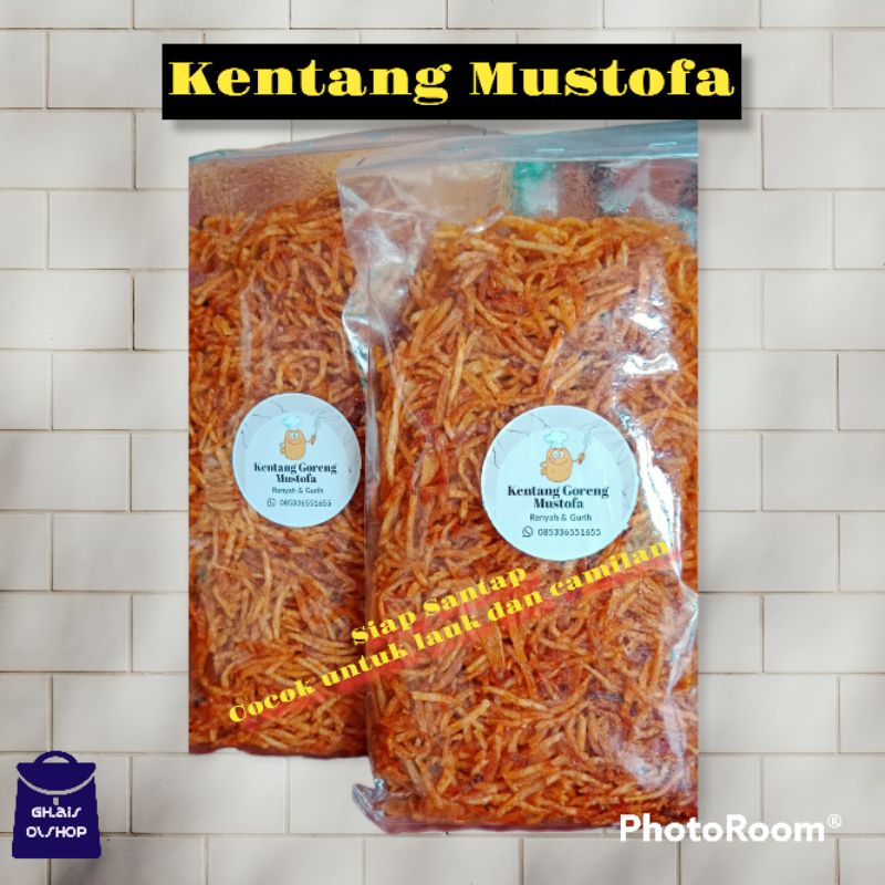 

Kentang Mustofa pedas enak gurih camilan lauk 500gr