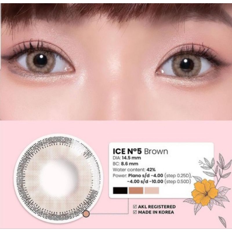 X2 Ice N5 / Ice No 5 Softlens Warna