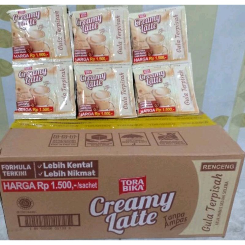 

Torabika Creamy Latte 1 rcg isi 10 sachset