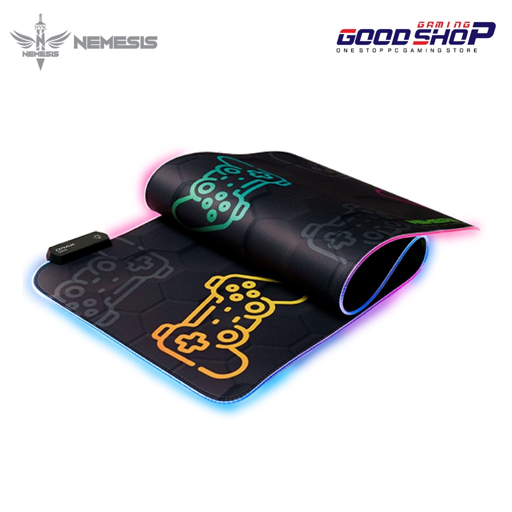 Mousepad Gaming NYK Nemesis Drax RGB G-8000