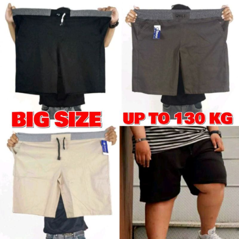 CELANA CHINOS JUMBO BIG SIZE I Celana Pendek Pria Murah Melar