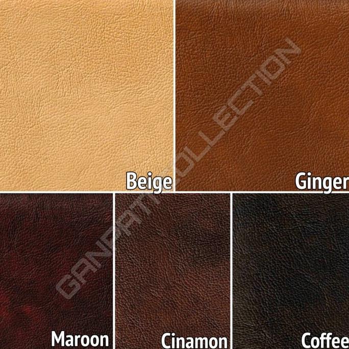 Kain Oscar Semi Kulit Sofa Jok Sintetis Tebal Motif Bercak - Belvania