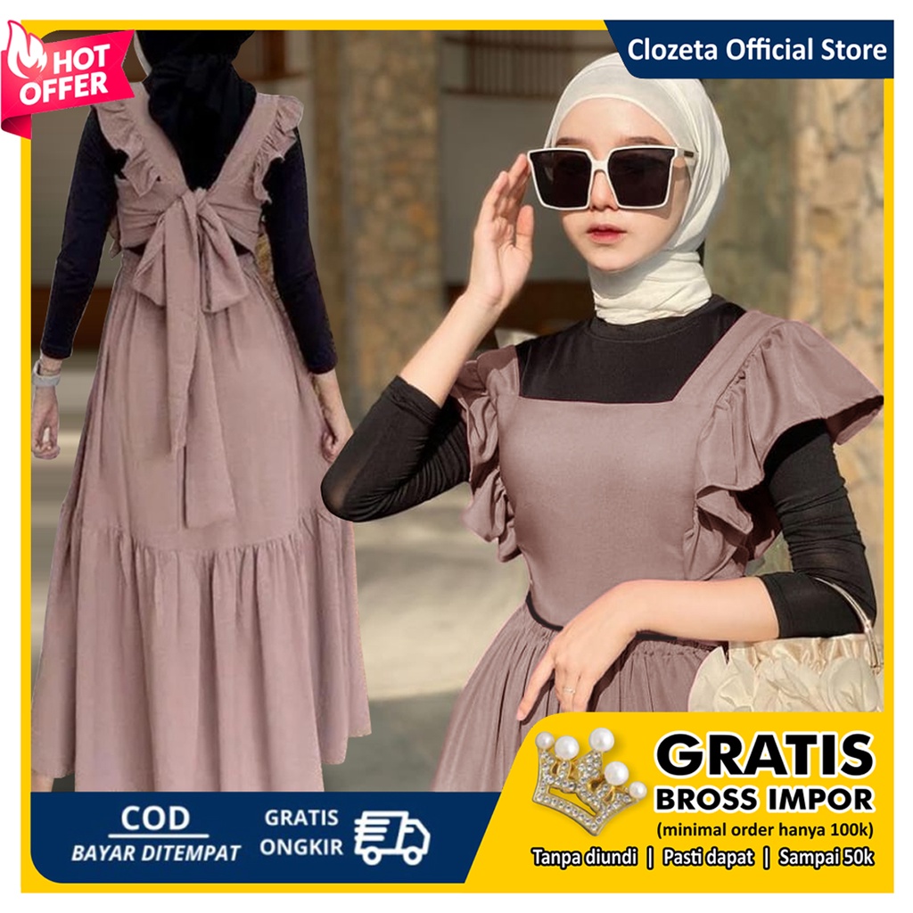 Setelan Rok Yola - Baju Setelan Wanita Kekinian - One set Wanita - Setelan Rok - Clozeta