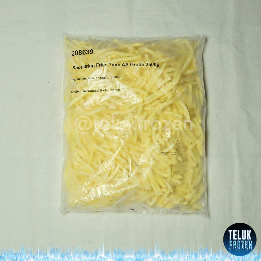 

kentang goreng aviko 2.5kg 2,5 kg french fries potato shoestring polos