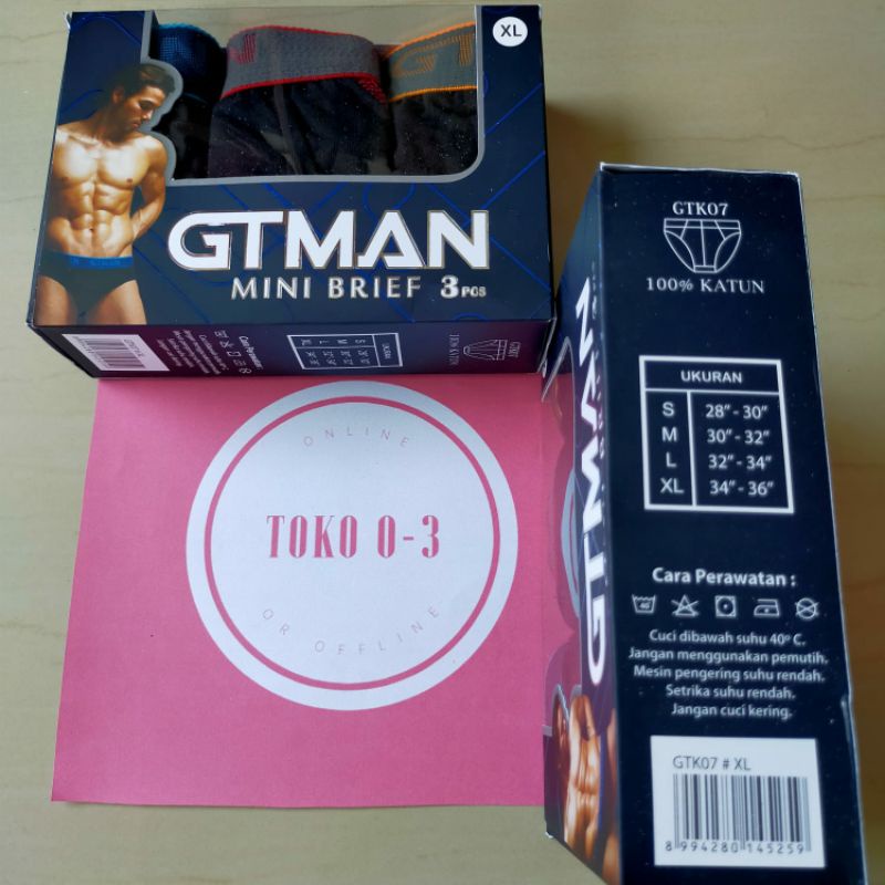 GTMAN GTK07 (isi 3pcs)