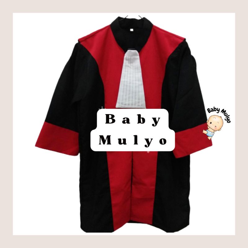 Kostum Baju Jaksa / Hakim / Advokat Junior / Kostum Baju Profesi Anak / Kostum Photoshoot Anak