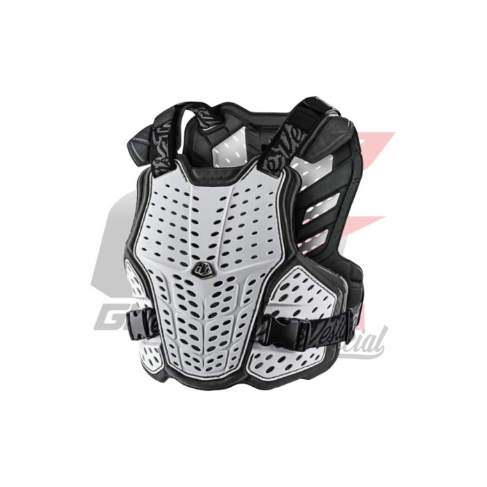 CHEST PROTECTOR TLD ROCKFIGHT - WHITE - M/L