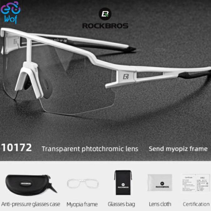 Kacamata Sepeda ROCKBROS 10172 Photochromic Sunglasses
