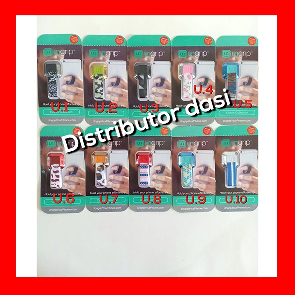Ungrip Metal Colors Collection Finger Grip Holder hand grip Gantungan Hp ready stok 10 motif terbaru