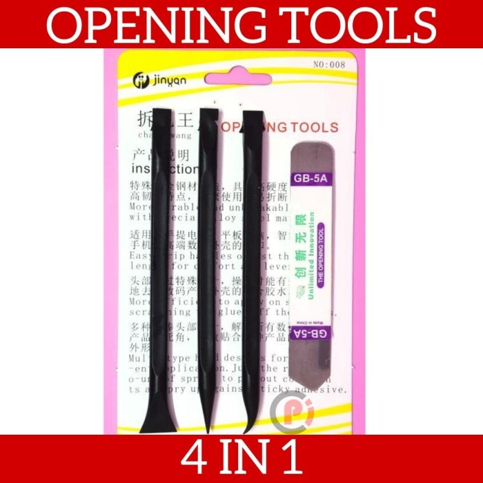 JINYAN Multifunction Opening Tool HP Ultra Thin Tools Servis 4 in 1