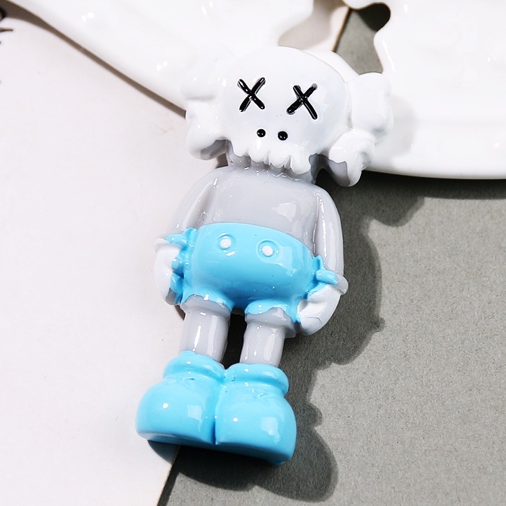 1 Pc Aksesoris Sepatu / Gelang KAWS Charms Jibz Untuk Dekorasi Pesta Anak