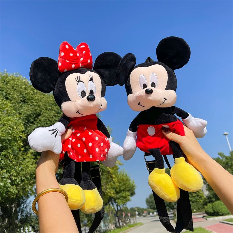 №Sera mengimpor 2022 tas ransel anak-anak siswa baru yang trendi, lucu kartun Jepang mewah, tas ponsel ransel Mickey dan Minnie