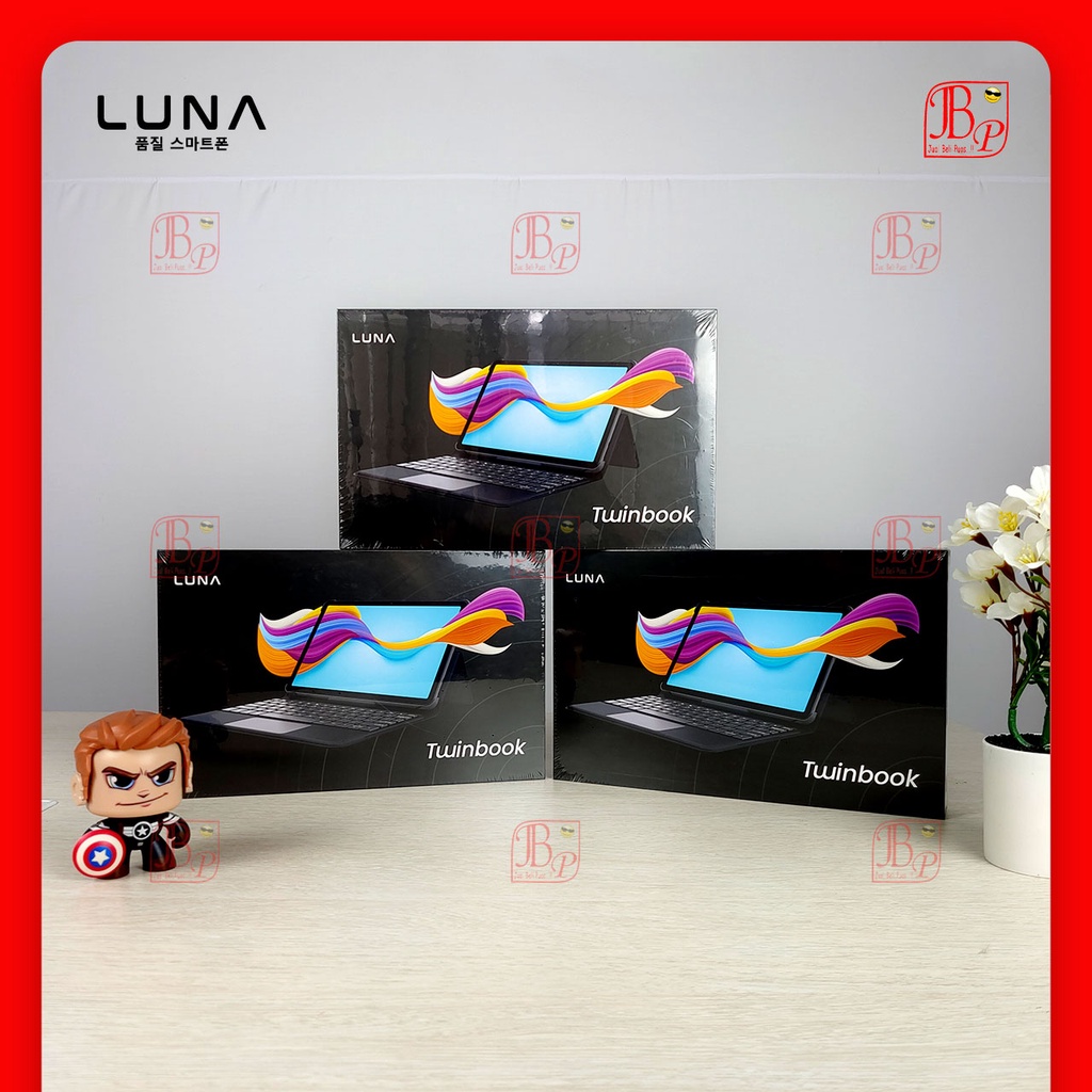LUNA Twinbook 10.1 Inch, HELIO OCTA CORE,RAM 4/64GB, Android 12 GARANSI RESMI