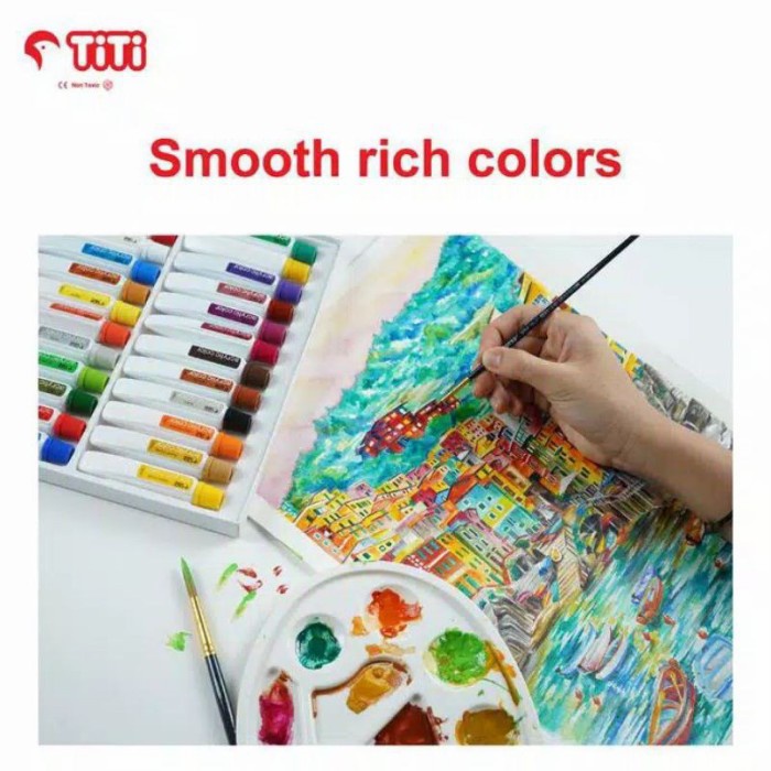 

Nikmati Cat Air Joyko Titi 24 Watercolours Titi 24 Warna Gilaa!!!