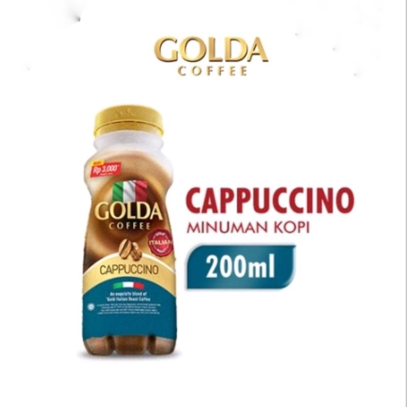 

GOLDA COFFEE CAPPUCCINO BOTOL 200 ml