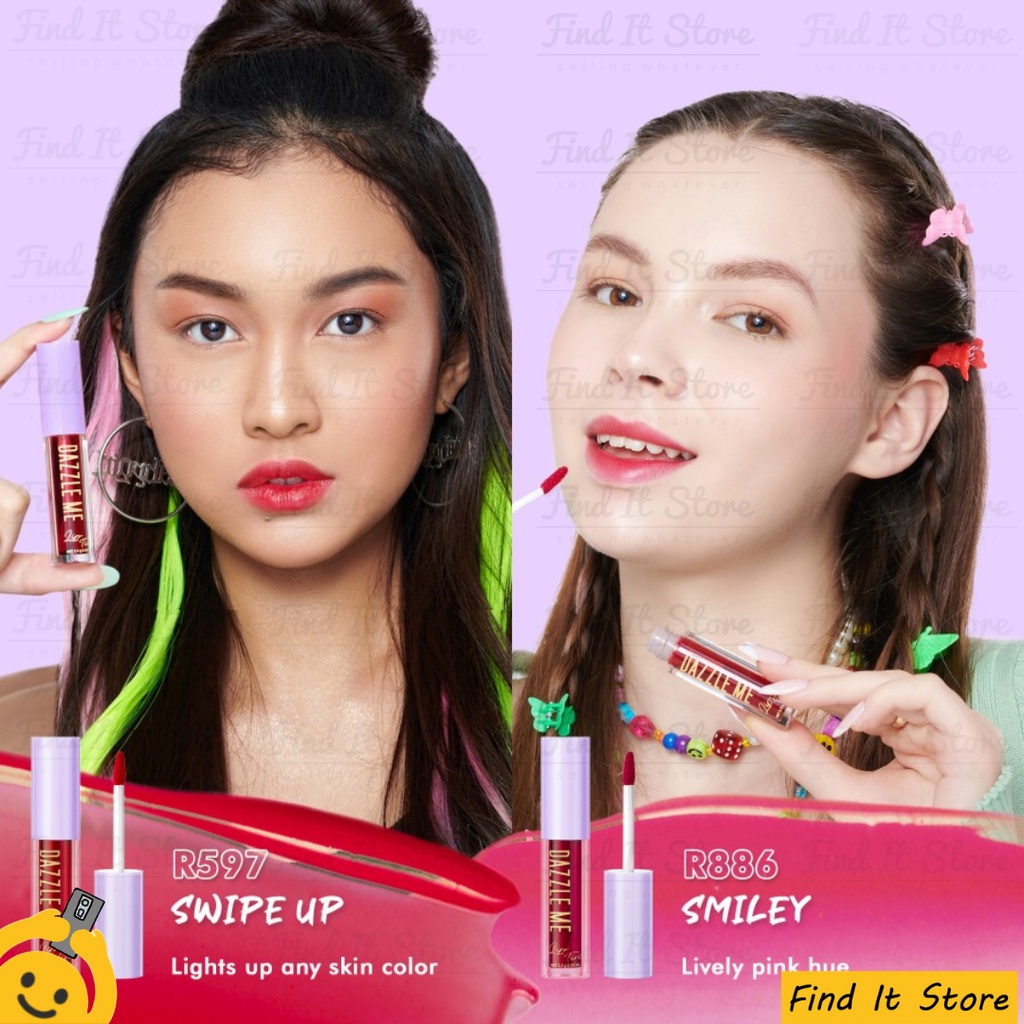 Dazzle Me Ink Licious Lip Tint | Hyper Moisturizing Lip Stain Tint BPOM Original
