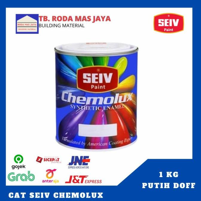 Cat Kayu/Cat Besi/Seiv Chemolux Super White/Putih Doff