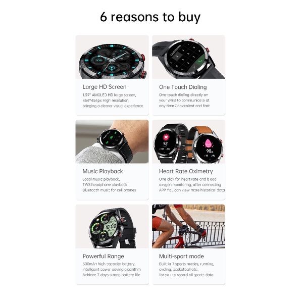 Z18 Smart Watch - Sporty IP67 Waterproof 1.39-inch AMOLED Display