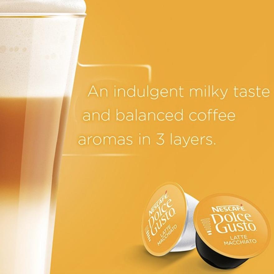 

BAYAR DITEMPAT✔️Nescafe Dolce Gusto Latte Macchiato - Capsule Original|KD6