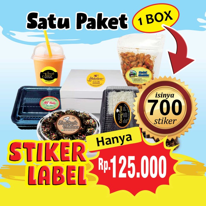 

STIKER LABEL PRODUK