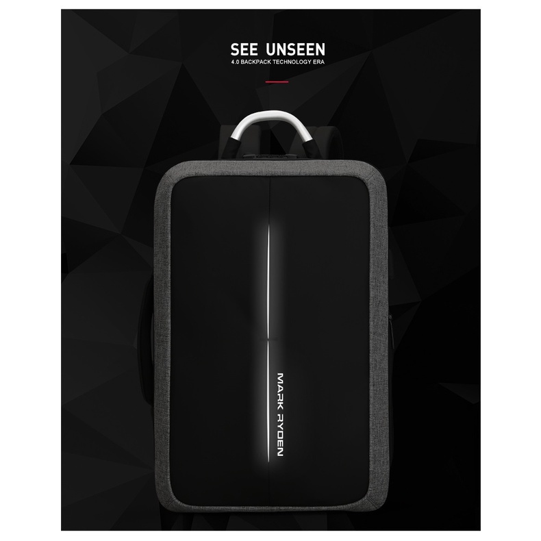 AKN88 - MARK RYDEN MR6832 - 15.6-inch Anti-Theft Laptop Backpack with USB Port