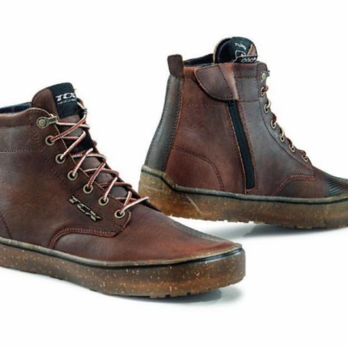 Biker Tcx Dartwood 7306W Brown Shoes | Sepatu Touring Waterproof | Tcx Shoes
