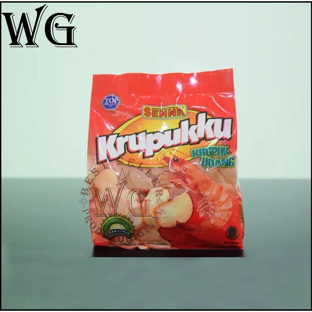 

Kerupuk Lokal - Senna Krupukku - Krupuk Rasa Udang 250 Gram