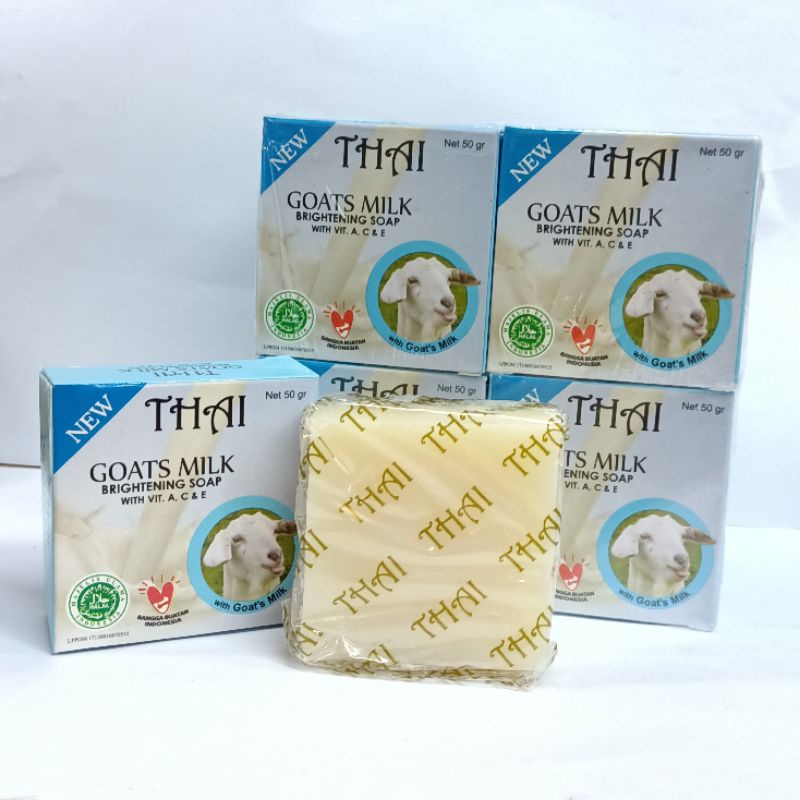 LUSINAN Sabun Thai Domba Dan Beras Brightening Soap