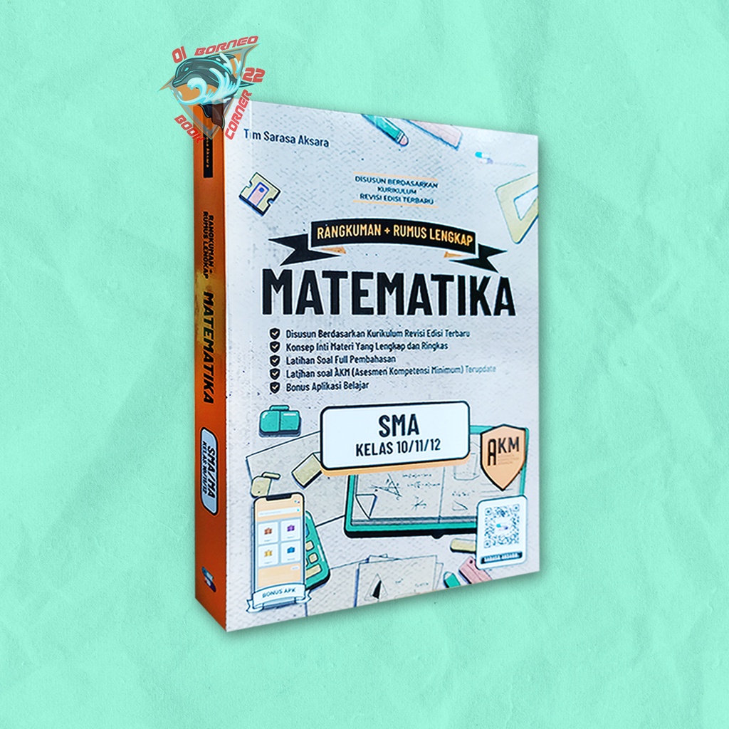 BUKU PELAJARAN SMA RANGKUMAN + RUMUS LENGKAP MATEMATIKA SMA / MA 10,11,12