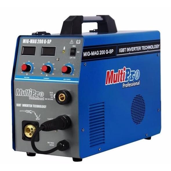 Nw Multipro Mig Mag 200 Gsp Mesin Las Co Flux Core Tanpa Gas Co2 Mag