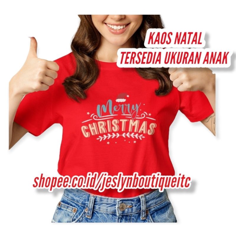 0BAJU NATAL / KAOS NATAL / KAOS NATAL HIJAU / KAOS NATAL MERRY CHRISTMAS /KAOS BAJU NATAL / KAOS NAT