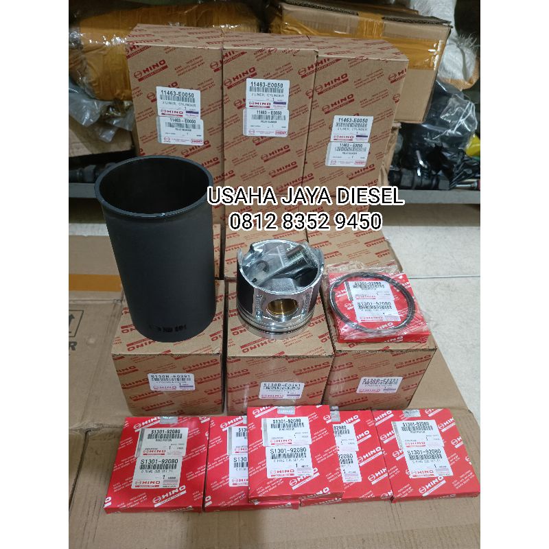 Liner Kit Liner Set Overhaul J08E Hino Lohan FM 260 TI / Hino 500 FM 260 JD Euro 2