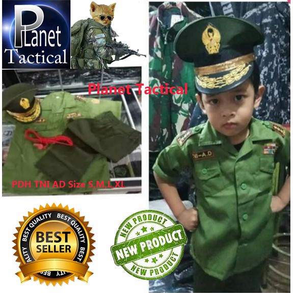 Baju Seragam PDH TNI ADA ANAK Murah GROSIR