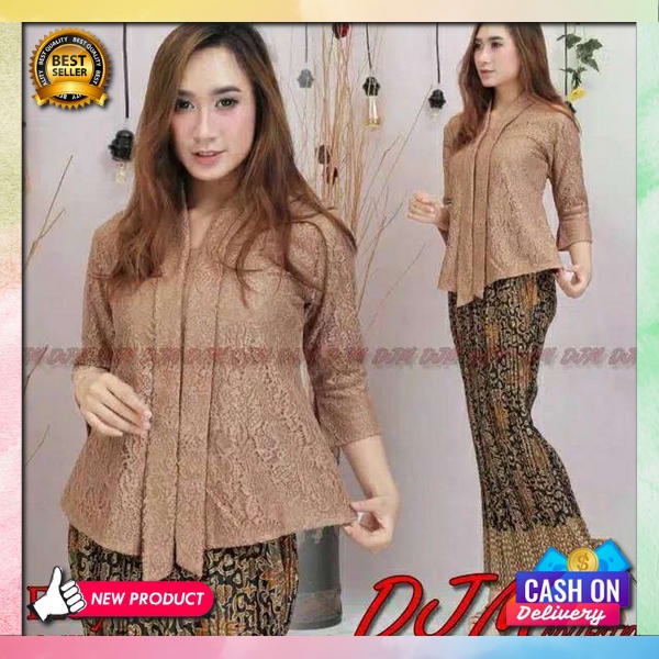 Onset Kebya Wnita Modern Stlan Kbaya Bresmaid Setlan Kbyak Kondangan Setelan Kebaya Wisuda Oneset Ke