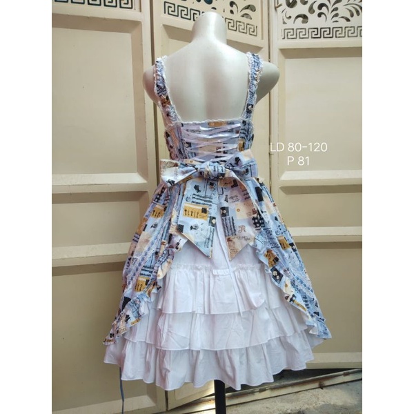 dress kawaii lolita bodyline not music pattern