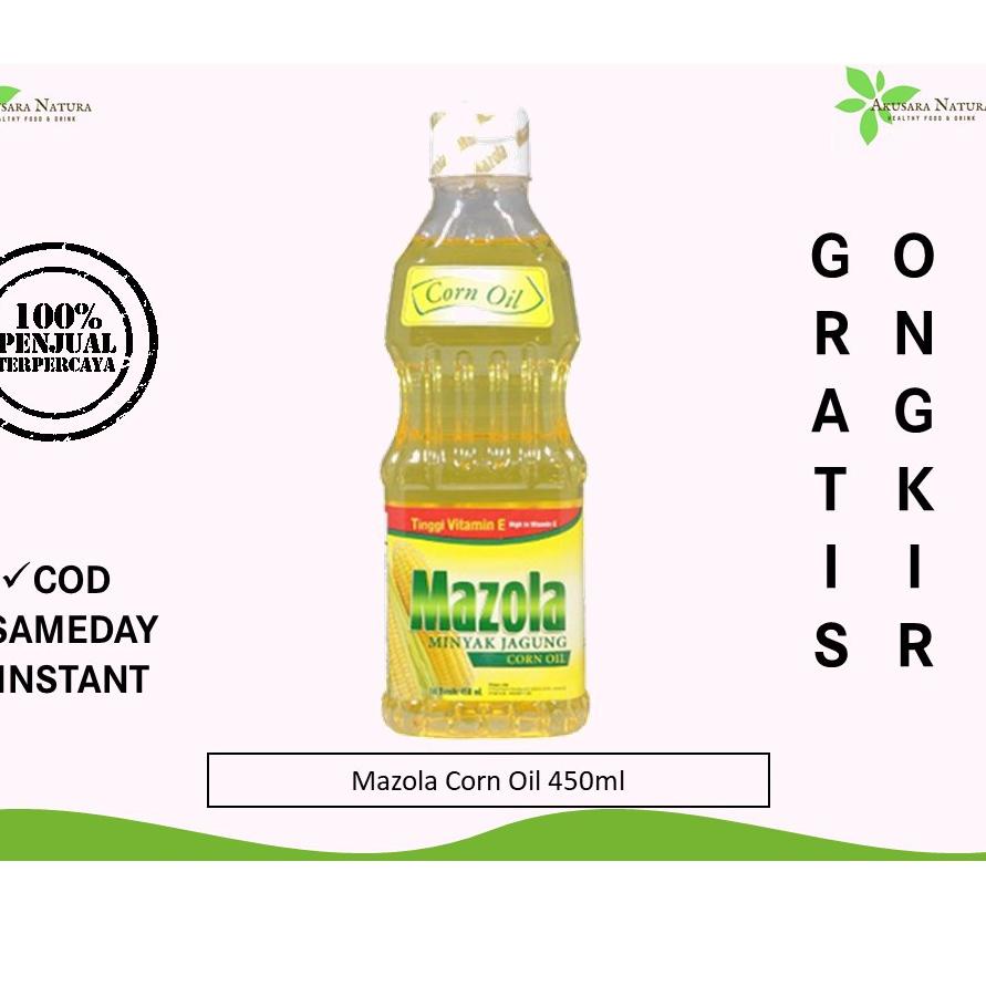 

10.10 Fasion sale Mazola Oil 450ml | Canola | Soya Bean | Sunflower [BISA COD | INSTANT | SAMEDAY] !!!
