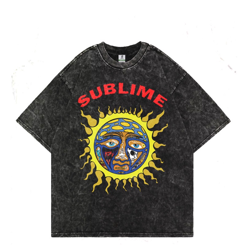 SUBLIME BAND VINTAGE OVERSIZED WASHING TEE