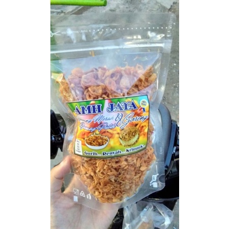 

bawang merah goreng renyah kriuk tanpa tepung 100gram